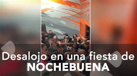 fiesta desalojada en tenerife|Los organizadores de la fiesta de Nochebuena .